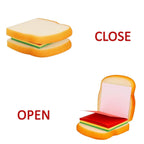 Back view of the sandwich sticky notes, showcasing compact design.