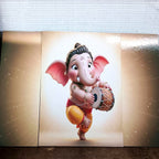 16.5x12 inch Ganesha MDF wall art for home decoration