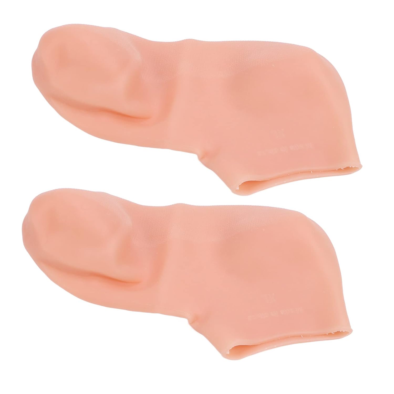 Non-slip bottom silicone moisturizing socks for dry rough feet