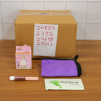Travel-friendly 4 in 1 beauty care essentials gift set with pouch and tools for on-the-go.