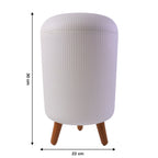 Durable decorative waste basket for room use