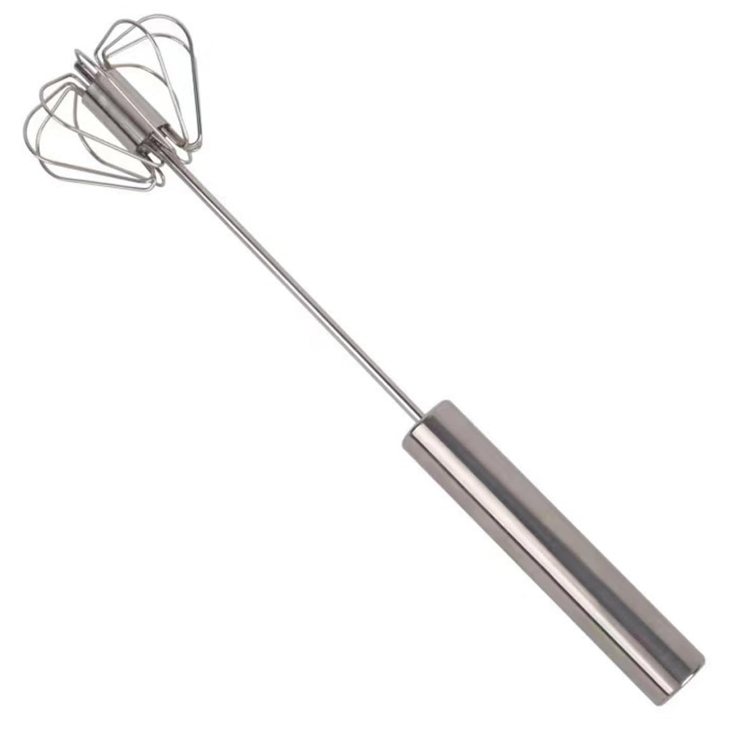 Rotary whisk push handle detail