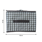 Home organization foldable fabric storage basket