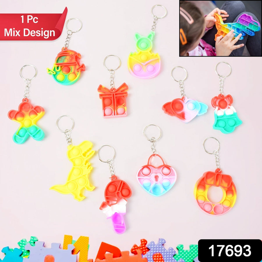 Pop It Keychain – Stress Relief Fidget Toy for Kids | Little Learners