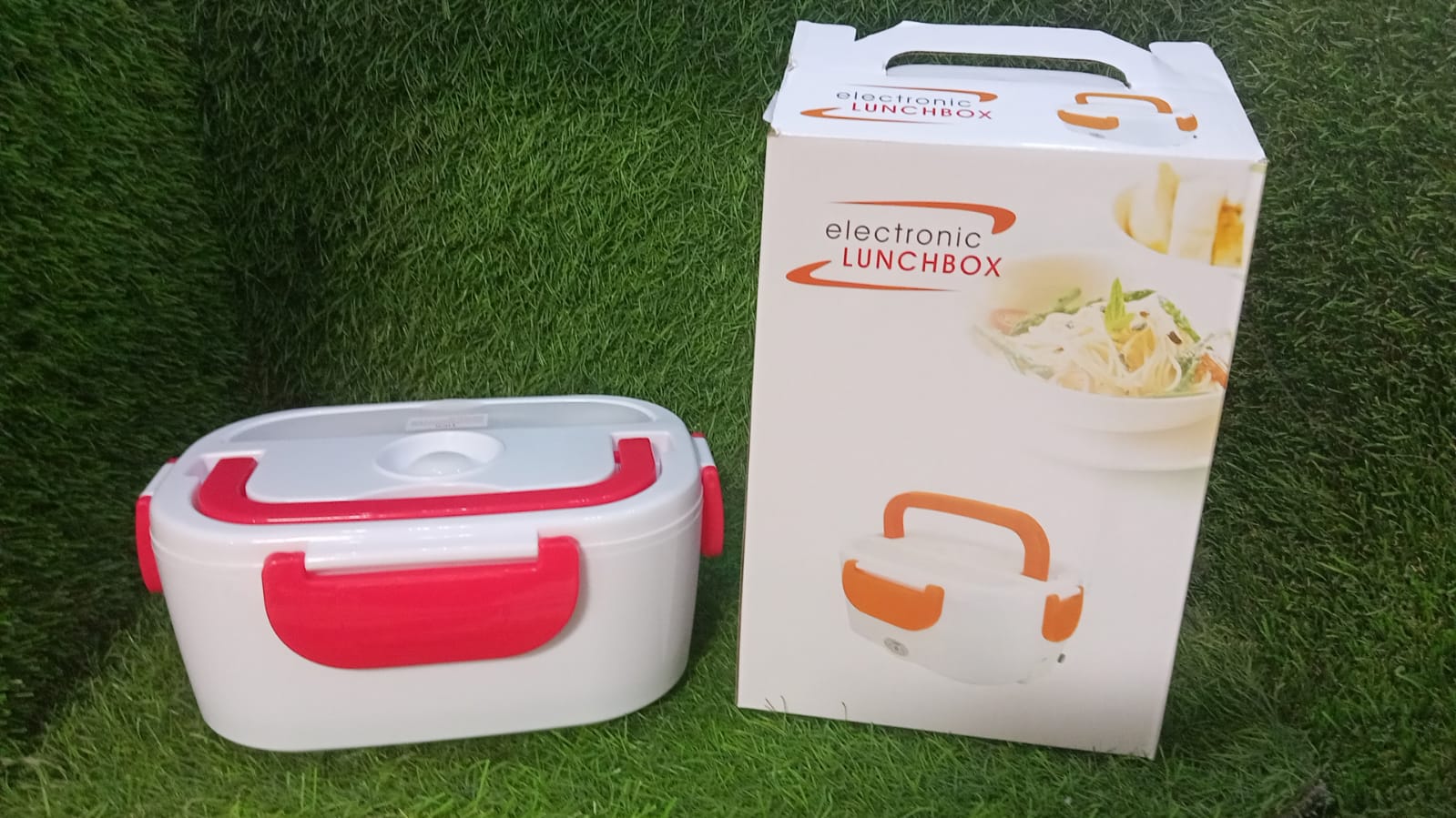 A collage of Electric Lunch Boxes in different colours, highlighting variety.