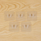 Plastic wall hooks for everyday household needs and organization