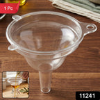 Kitchen funnel pack in clear plastic material