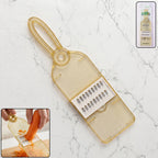 Handheld vegetable cutter and slicer with sharp blade for quick chopping