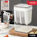 Yogurt strainer components including stainless steel mesh and plastic container