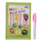 Waterproof water paint book for kids' educational activity