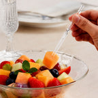 Disposable mini fork for desserts and party food