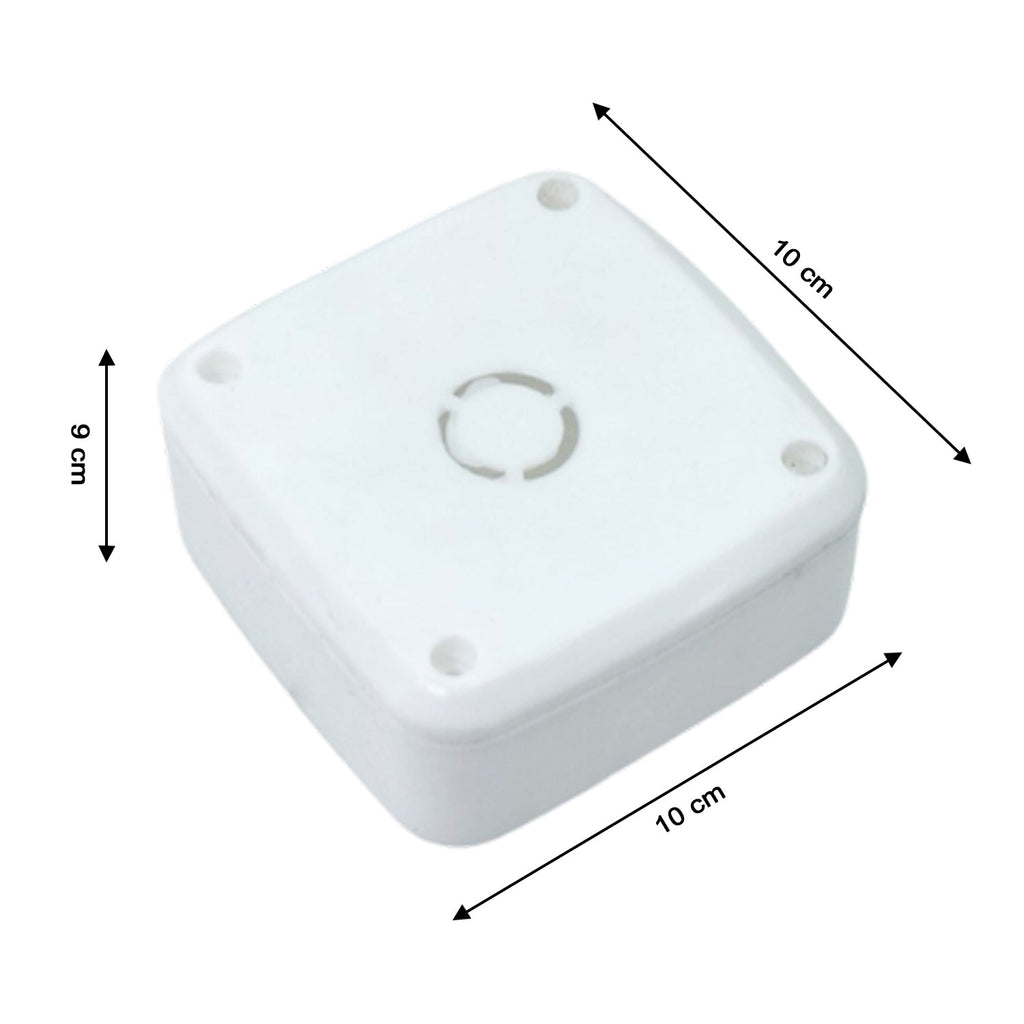 Interior view of the durable camera box, showing ample space for devices.