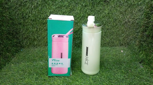 Feature image of 400ml leakproof glass water bottle with thermal resistance
