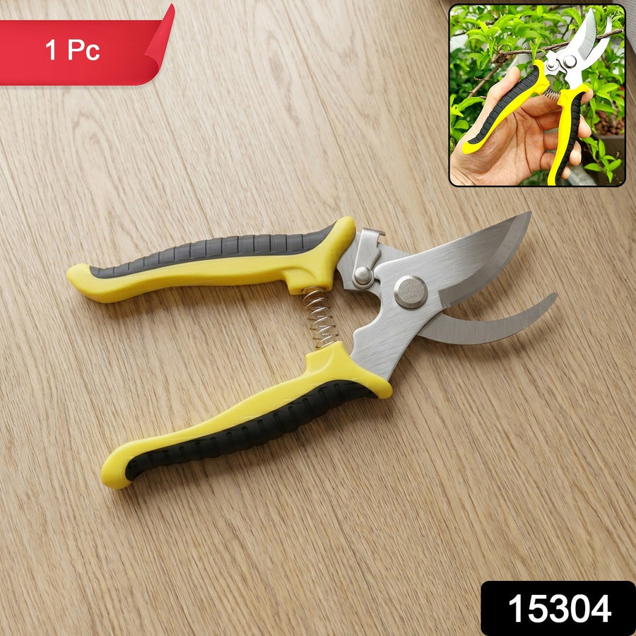 Heavy Duty Garden Pruning Shears – Sharp Stainless Steel Blades for Precise Cutting