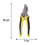 Pruning shears size guide for comfortable handling