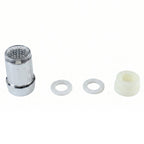 LED faucet tap adapter on white background
