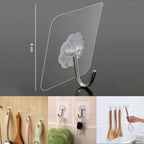 Size guide for wall hooks showing dimensions