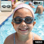 UV safe kids swim goggles for water sports use