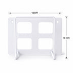 Size guide for WiFi router wall mount bracket stand