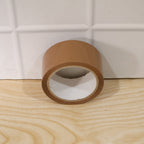 Pack of brown cello tape for shipping and packing
