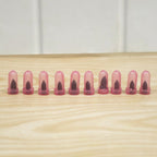 Pink car tire repair kit with Screw Nails