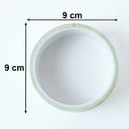 Side view of adhesive tape roll showing tear resistance