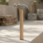 Design of claw hammer for nail driving and removal