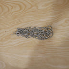Packaged stainless steel dog chain leash with secure fittings