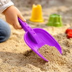 Colorful kids beach sand shovel scoop toy suitable for outdoor sand play
