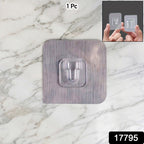 No drill sticky wall hook ideal for home and office organisation.