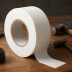 Roll of medium strong double sided foam mounting tape for home and office.