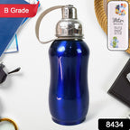 Insulated stainless steel water bottle with durable leakproof design