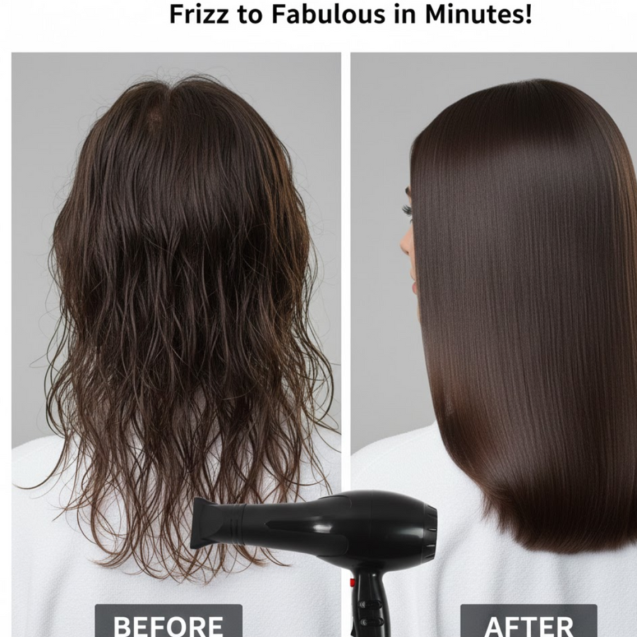 Professional Hair Dryer – 1800W Salon Quality | Calm & Curl