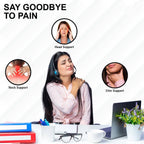 Features of soft U-shaped travel neck pillow