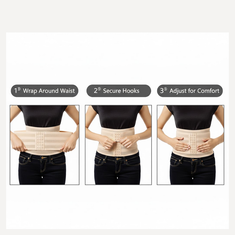 Waist Trimmer Belt for Women – Body Shaper & Cincher | VelvaBloom