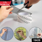 Mosquito Net Repair Tape – Strong Adhesive & Durable Mesh Roll 5x180 Cm