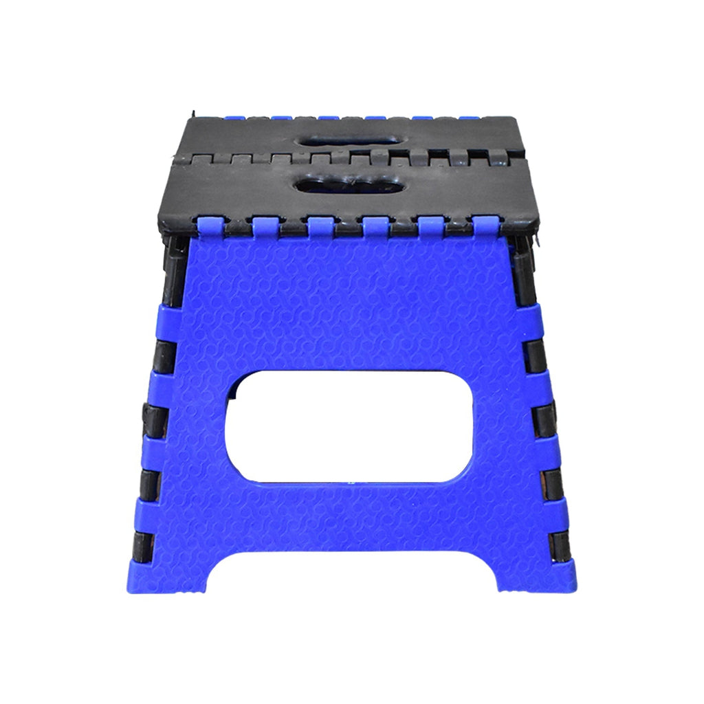 Versatile folding step stool providing a safe boost for both adults and kids.
