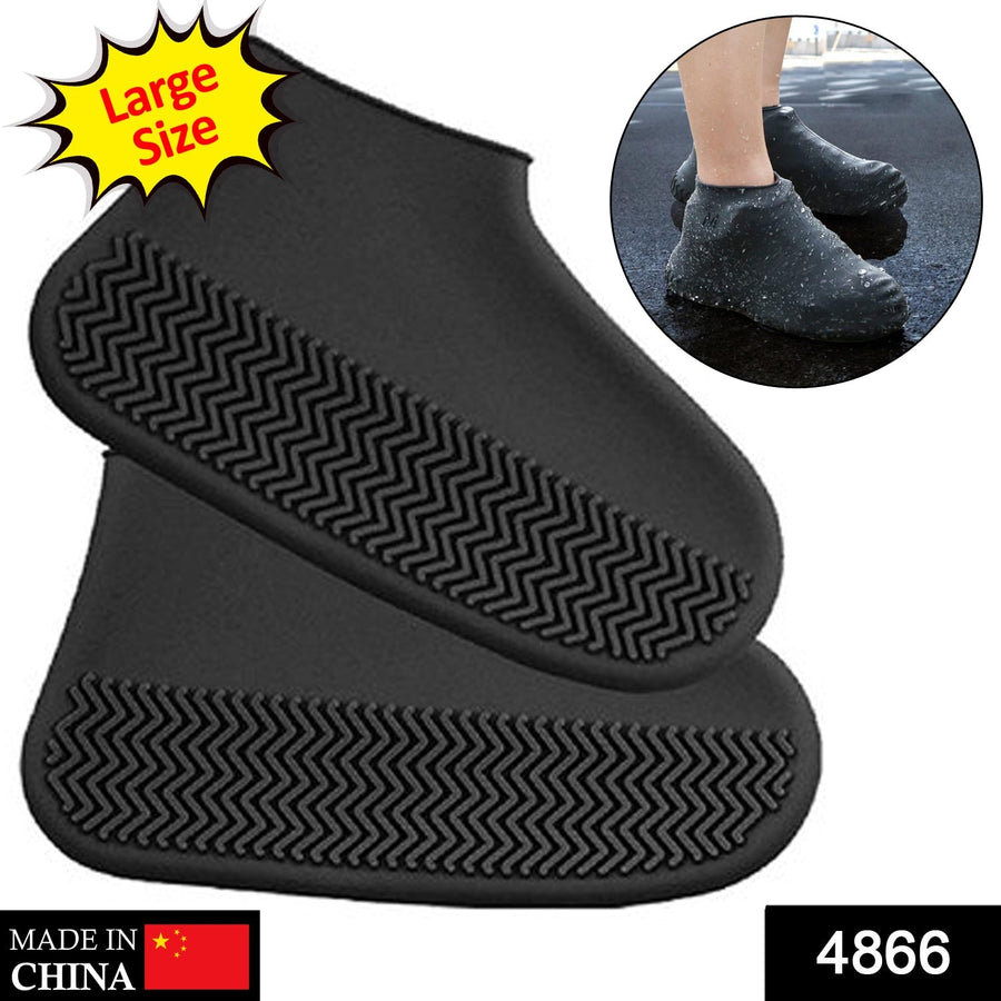 Waterproof Silicone Shoe Cover – Non-Slip & Foldable
