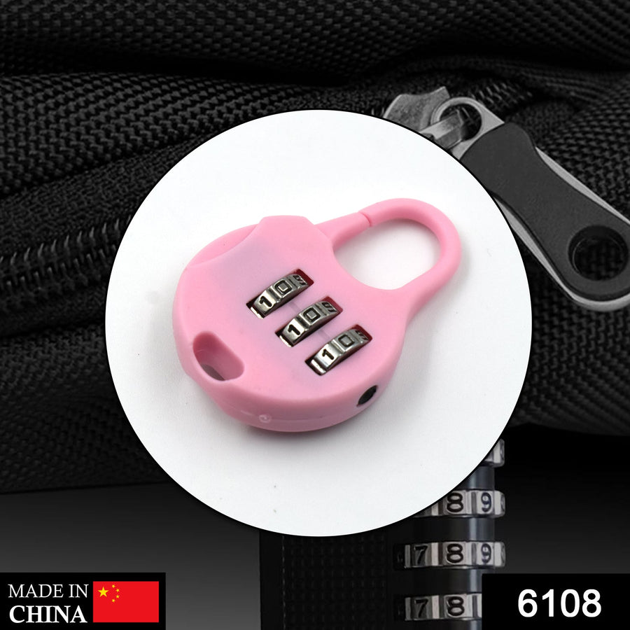 3-Digit Zipper Lock – Secure Your Bags & Luggage | LuggageFort