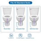 Packaging for the Bathora silicone toilet seat lifter, highlighting its features.