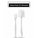 Close-up of brush bristles showing durability