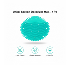 Neutral image showing packaged urinal screen deodorizer mat