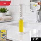 Pack of toilet bowl gel cleaner with flower design