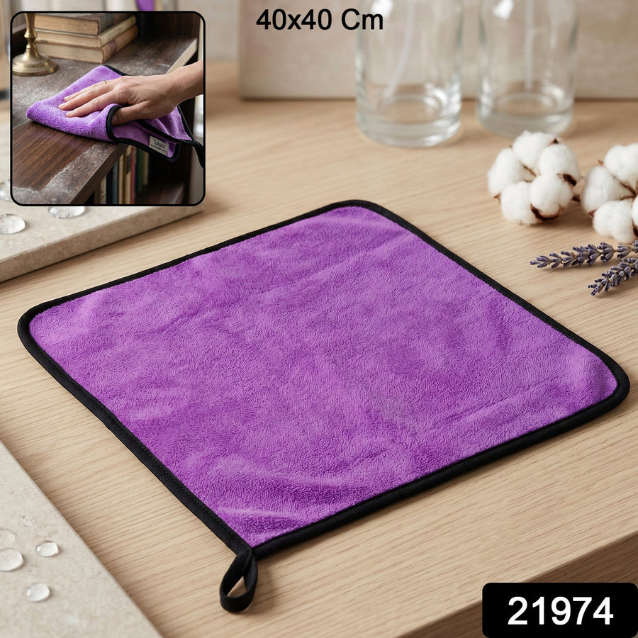 Microfiber Cleaning Cloth – Soft, Highly Absorbent & Reusable