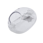 Durable corn kernel stripper with ergonomic plastic handle and steel blade.