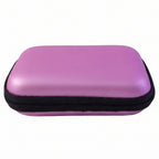 Travel case on white background highlighting size and design