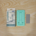 Smartphone on foldable stand for daily use
