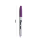 Various vibrant colors of permanent markers for creative work