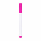 Close-up of fine tip of assorted colour marker pen for precision work.