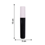 Size guide for chalk marker showing thickness of strokes